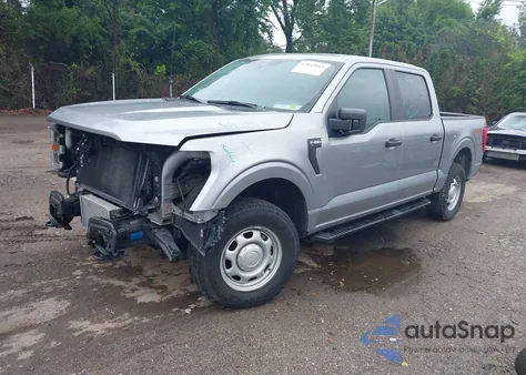 2021 Ford F150 Xl z USA, uszkodzony, nr VIN 1FTEW1EP6MKE34224